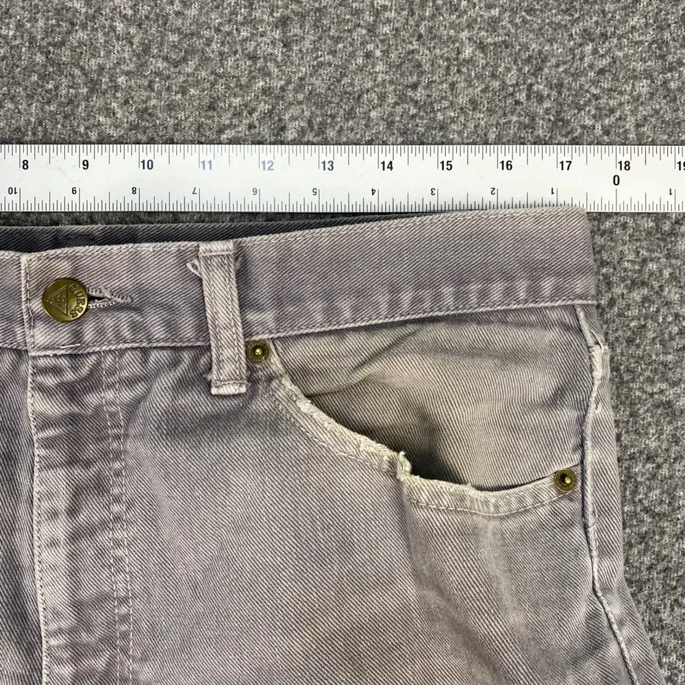 Vintage Guess Jean Georges Marciano Mens 38 Fits‎ 35 Gray High Rise 80s 44001